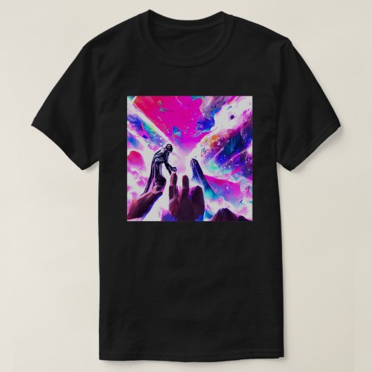 Hallelujah Surreal Fantasy Painting T-shirt (Design voorkant)