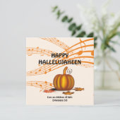 HALLELUJAHEEN | CHRISTELIJK | Halloween Feestdagenkaart (Staand voorkant)