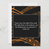 HALLELUJAHEEN | CHRISTELIJK | Halloween Feestdagenkaart (Achterkant)