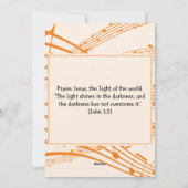 HALLELUJAHEEN | CHRISTELIJK | Halloween Feestdagenkaart (Achterkant)