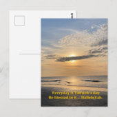 HalleluYah zonsopgang briefkaart (Voorkant / Achterkant)