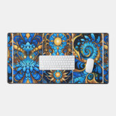 Hallen van het waterelement bureaumat (Keyboard & Muis)