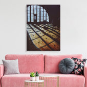 Hallen van vrijheid, Ellis Island Canvas Afdruk (Insitu (Woonkamer))