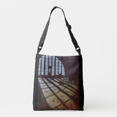 Hallen van vrijheid, Ellis Island Crossbody Tas (Achterkant)