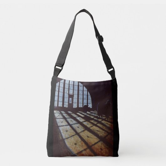 Hallen van vrijheid, Ellis Island Crossbody Tas (Voorkant)