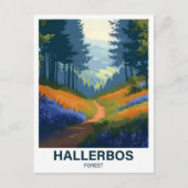 Hallerbos Halle Brabant Vlaanderen België Briefkaart (Voorkant)
