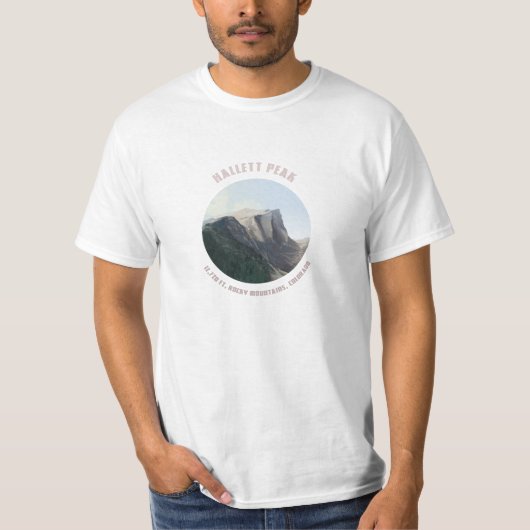 "Hallett Peak" T-shirt (Voorkant)