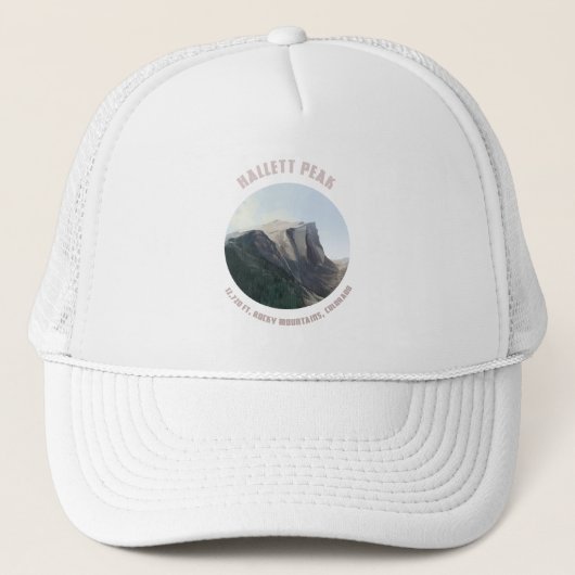 "Hallett Peak" Trucker Pet (Voorkant)