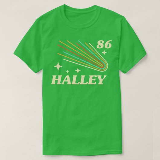 Halley 86 voor ruimteliefhebbers t-shirt (Design voorkant)