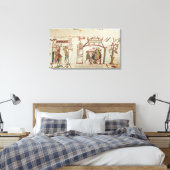 Halley's Comet en Harold Receiving Bad News Canvas Afdruk (Insitu (Slaapkamer))