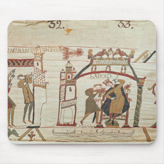 Halley's Comet en Harold Receiving Bad News Muismat (Voorkant)