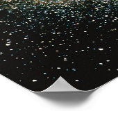 Halleys Comet in de Melkweg Poster (Hoek)