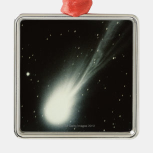 Halleys Comet Metalen Ornament