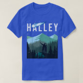 Halleys Comet Night Sky Solar System Space Astrono T-shirt (Design voorkant)