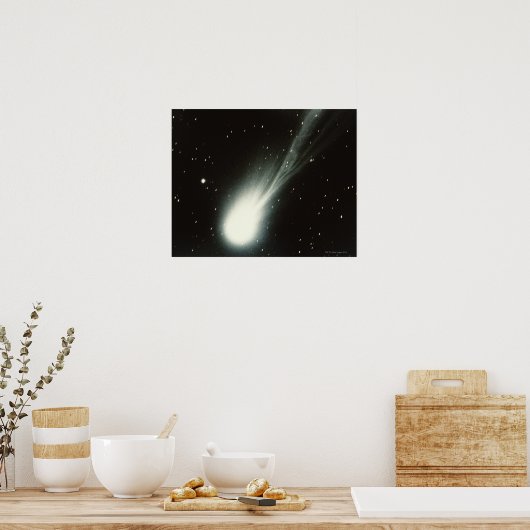Halleys Comet Poster (Keuken)