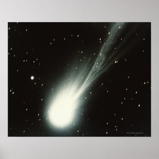 Halleys Comet Poster (Voorkant)