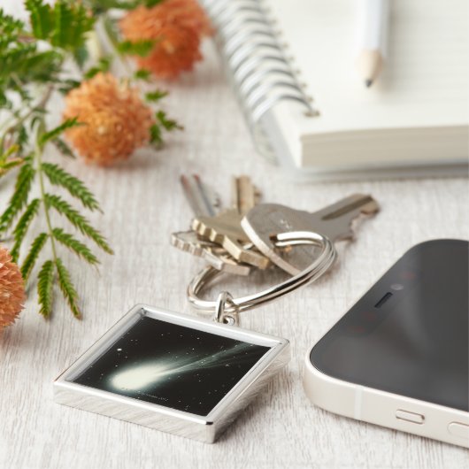 Halleys Comet Sleutelhanger (Zijkant)