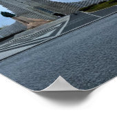 Hallgrimskirkja Church Reykjavik IJsland Foto Poster (Hoek)