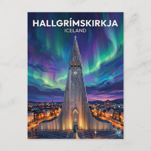 Hallgrímskirkja IJsland Briefkaart