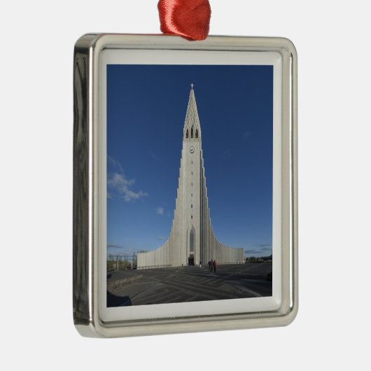 Hallgrímskirkja Metalen Ornament (Rechts)