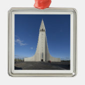 Hallgrímskirkja Metalen Ornament (Voorkant)
