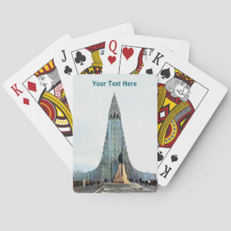 Hallgrímskirkja, Reykjavik Pokerkaarten