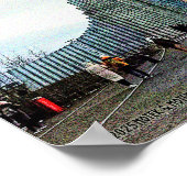 Hallgrímskirkja, Reykjavik Poster (Hoek)