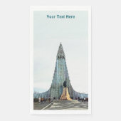 Hallgrímskirkja, Reykjavik Servet (Voorkant)