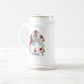 Halliday Family Crest Bierpul (Voorkant links)