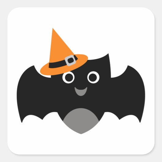 Hallloween Bat Stickers (Voorkant)