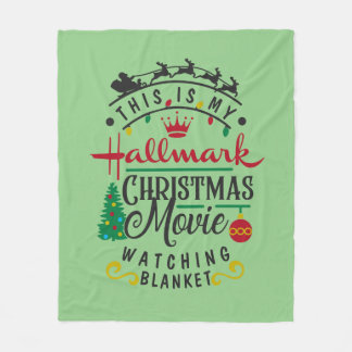 Hallmark kerstfilm Fleece Blanket Deken