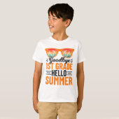 hallo 1e klas t-shirt (Voorkant volledig)