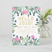 hallo 2020 Nieuwjaar Kaart (Staand voorkant)