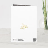 hallo 2021 | Bedrijfs Nieuw Jaar feestelijk Feestdagen Kaart (Achterkant)