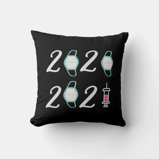 Hallo 2021 Vaarwel 2020 - Het is eindelijk voorbij Kussen (Voorkant)