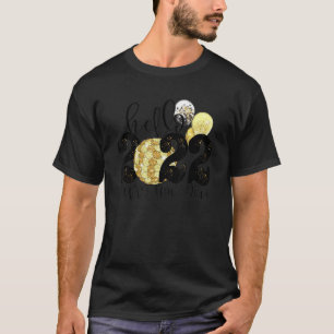 hallo 2022 Gelukkig nieuwjaar Nieuwjaargroep Ma T-shirt
