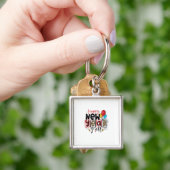 hallo 2022 Gelukkig nieuwjaar Sleutelhanger (Hand)