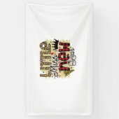 hallo 2022 Miss New Year Spandoek (Verticaal)