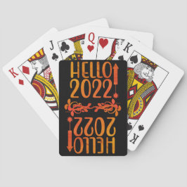 hallo 2022 pokerkaarten