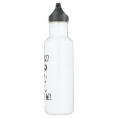 hallo 2022 Vaarwel 2021 toiletpapier Waterfles (Rechts)