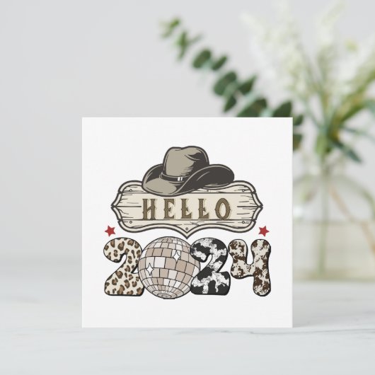 Hallo 2024 Western (Staand voorkant)