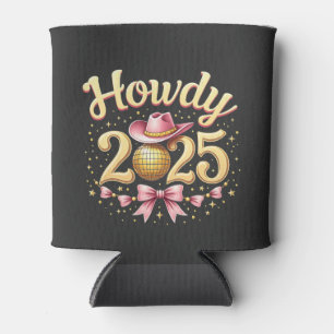 Hallo 2025 Oud en Nieuw Cowboy Westers  Blikjeskoeler