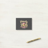 Hallo 2025 Oud en Nieuw Cowboy Westers Post-it® Notes (Op bureau)