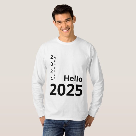 Hallo 2025 t-shirt (Voorkant volledig)