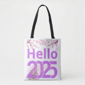 Hallo 2025 tote bag (Voorkant)