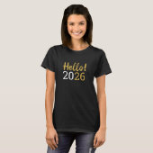 Hallo! 2026 Nieuwjaar T-shirt (Voorkant volledig)