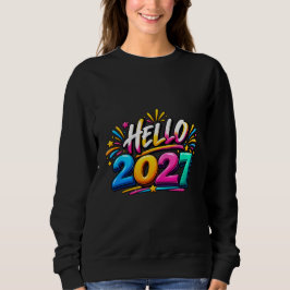Hallo 2027 Familie Nieuwjaar Matching Trui