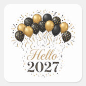 Hallo 2027 Sticker (Voorkant)