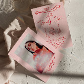 hallo 21e roze rode taart kaart