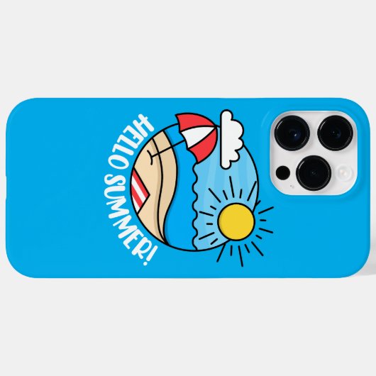 HALLO 2 Case-Mate iPhone CASE (Achterkant (horizontaal))